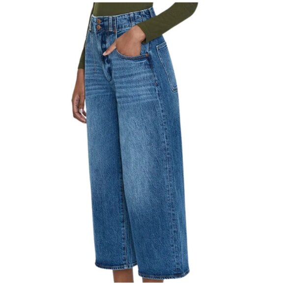 Scarlett High Rise Wide Jean - Picture 4 of 5